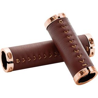 Creme Cycles Handy Grips Gripshift, brown - Griffe