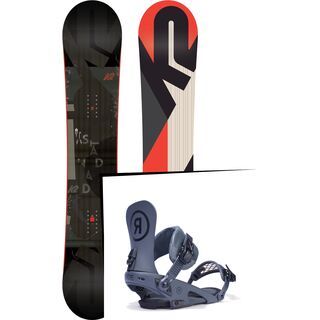 Set: K2 Standard Wide 2018 + Ride Rodeo grey