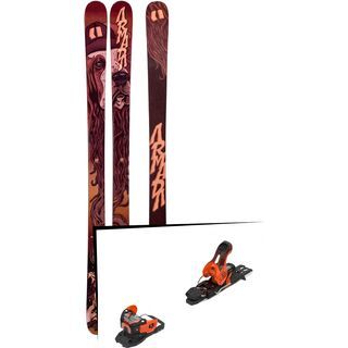 Set: Armada BDog 2019 + Salomon Warden 11 orange/black