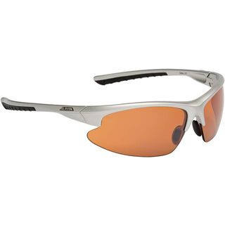 Alpina Dribs 2.0, silver/Lens: ceramic mirror orange - Sportbrille