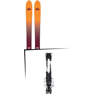 Set: DPS Skis Wailer F99 Foundation 2018 + Atomic Tracker 13 MNC black/silver
