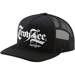TroyLee Designs Script Snapback Hat, black - Cap