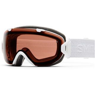 Smith I/Os inkl. Wechselscheibe, eclipse white/Lens: rose copper - Skibrille