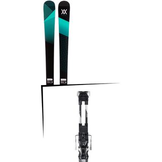 Set: Völkl Yumi 2017 + Atomic Tracker 13 MNC 90 mm, black/silver - Skiset