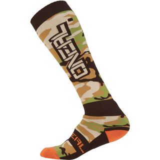 ONeal Pro MX Socks Woods Camo, black/green - Radsocken