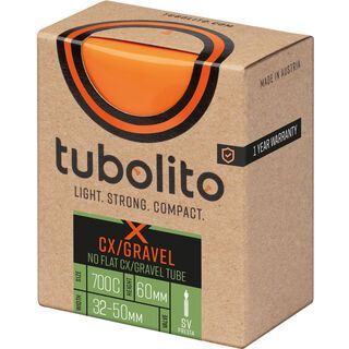 Tubolito X-Tubo CX/Gravel 60 mm - 700C x 32-50 orange