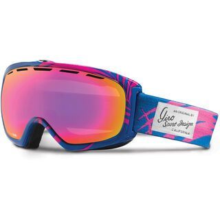 Giro Basis, blue aloha/amber pink - Skibrille