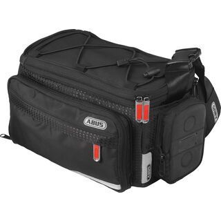 Abus Onyx ST 2650 + Klettschlaufen - Gepäckträgertasche