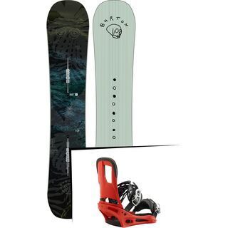 Set: Burton Flight Attendant Wide 2019 + Burton Cartel red