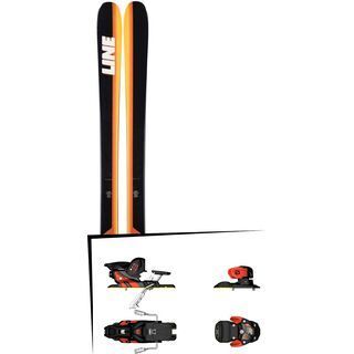 Set: Line Sick Day 94 2019 + Salomon Warden MNC 13 white/black/orange