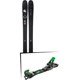 Set: Line Chronic 2019 + Tyrolia Adrenalin 16 solid black flash green