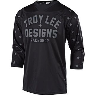 TroyLee Designs Ruckus Star Jersey, black/gray - Radtrikot