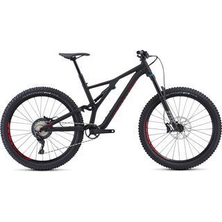 Specialized Stumpjumper Comp Alloy 27.5 2018, black/flo red - Mountainbike