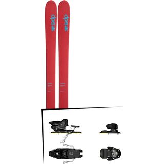 DPS Skis Set: Wailer 105 Hybrid T2 2016 + Salomon Warden MNC 13