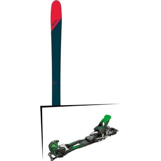 Set: DPS Skis Cassiar 95 Tour1 2018 + Tyrolia Adrenalin 16 solid black flash green