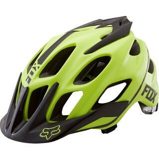 Fox Flux Helmet, acid green - Fahrradhelm