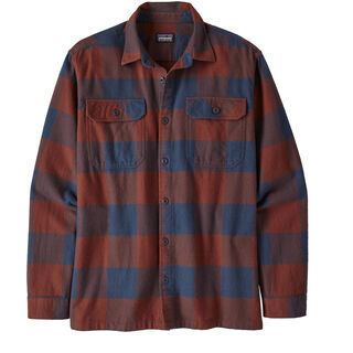 Patagonia Men’s Long-Sleeved Organic Cotton Flannel Shirt mountain plaid: smolder blue