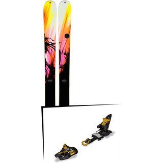 K2 SKI Set: Remedy 117 2014 + Marker Kingpin 10