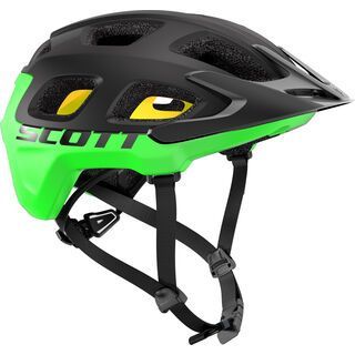 Scott Vivo Plus Helmet, black green flash - Fahrradhelm