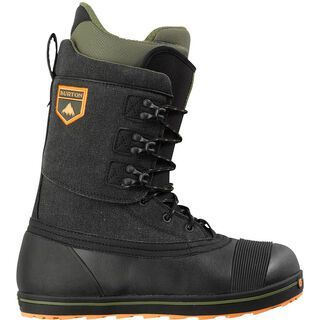 Burton OX, Black/Army Green - Snowboardschuhe