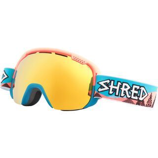 Shred Smartefy, timber/Lens: aura reflect caramel - Skibrille