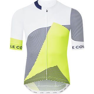 Le Col Sport Lightweight Jersey white/lime