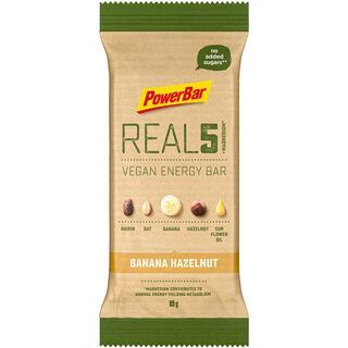 PowerBar Real5 Vegan Energy Bar - Banana Hazelnut