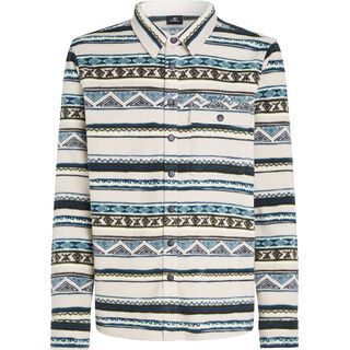 O’Neill Superfleece Shirt grey ikat stripe