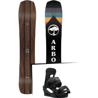 Set: Arbor A-Frame 2019 + Burton Freestyle black matte