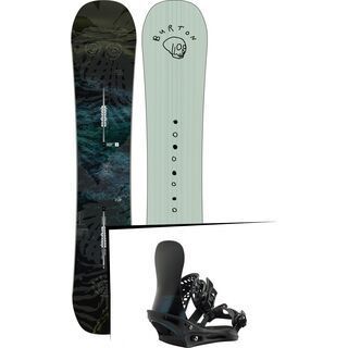 Set: Burton Flight Attendant Wide 2019 + Burton X-Base black matte