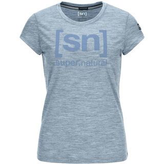 SuperNatural W Essential I.D. Tee, light tempest 3d/print - T-Shirt