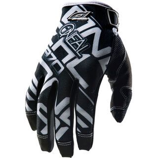 ONeal Jump Gloves Typo, black/white - Fahrradhandschuhe