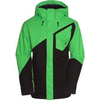 Volcom Versed Ins Jacket, Electric Green - Snowboardjacke