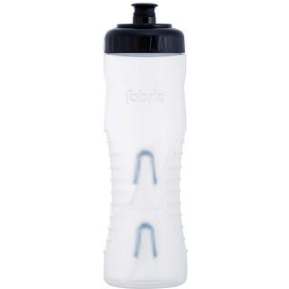 Fabric Cageless Waterbottle 750 ml, clear/black - Trinkflasche