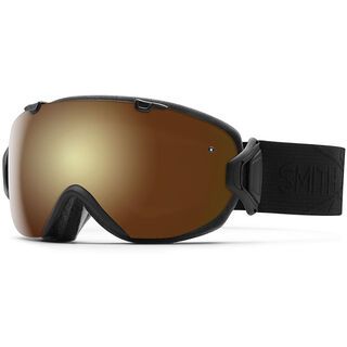 Smith I/Os + Spare Lens, black lux/gold sol-x mirror - Skibrille