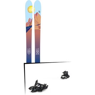 Set: Icelantic Oracle 88 2018 + Marker Alpinist 12 black/titanium