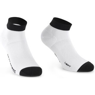 Assos RS Socks Superleger Low white series