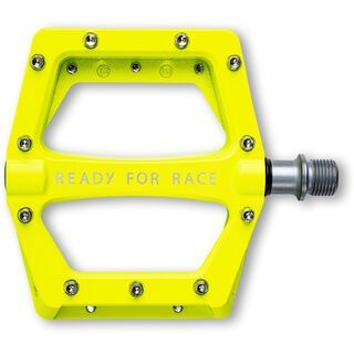 Cube RFR Pedale Flat Race neon yellow