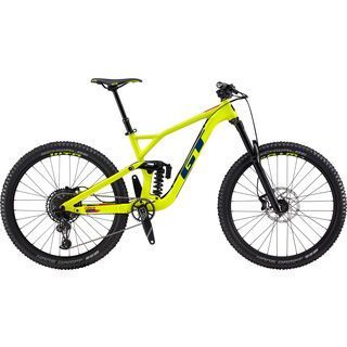 GT Force Elite 2019, chartreuse w/ navy & red - Mountainbike