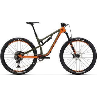 Rocky Mountain Instinct Carbon 50 2019, orange/green/black - Mountainbike