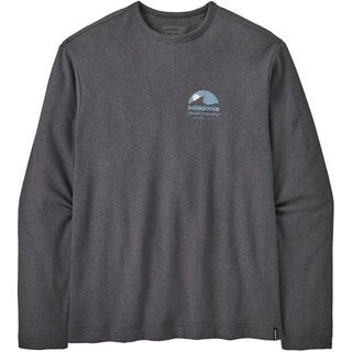 Patagonia Men's Lightweight Applied Imagination Wildrise Crew ink black