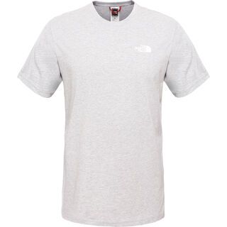 The North Face Mens S/S Red Box Tee, heather grey - T-Shirt
