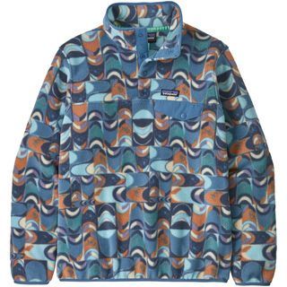 Patagonia Women's Lightweight Synchilla Snap-T Pullover still blue