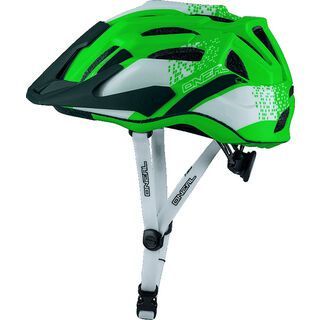 ONeal Q Fidlock Helmet, white/green - Fahrradhelm