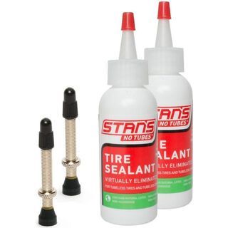 Stan's NoTubes Tubeless Bundle - Tire Sealant & Universal Brass Valve 44 mm