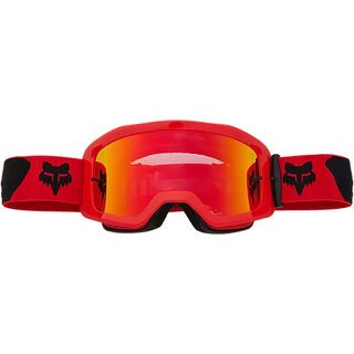 Fox Main Core Goggle - Spark Mirrored/Track flo red