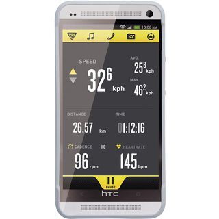 Topeak RideCase HTC One mit Halter, white - Schutzhülle