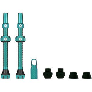 Muc-Off Tubeless Valves V2 - 60 mm turquoise