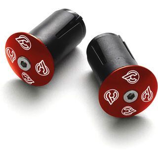 Cinelli End Plugs red