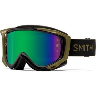 Smith Fuel V.2 inkl. WS, mystic green/Lens: green mirror - MX Brille